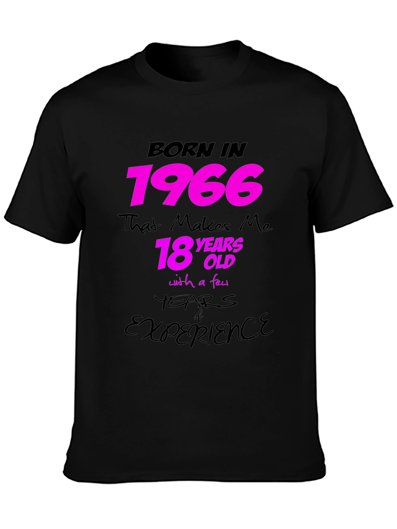 Born in 1966 T-Shirt - Funny Birthday Gift