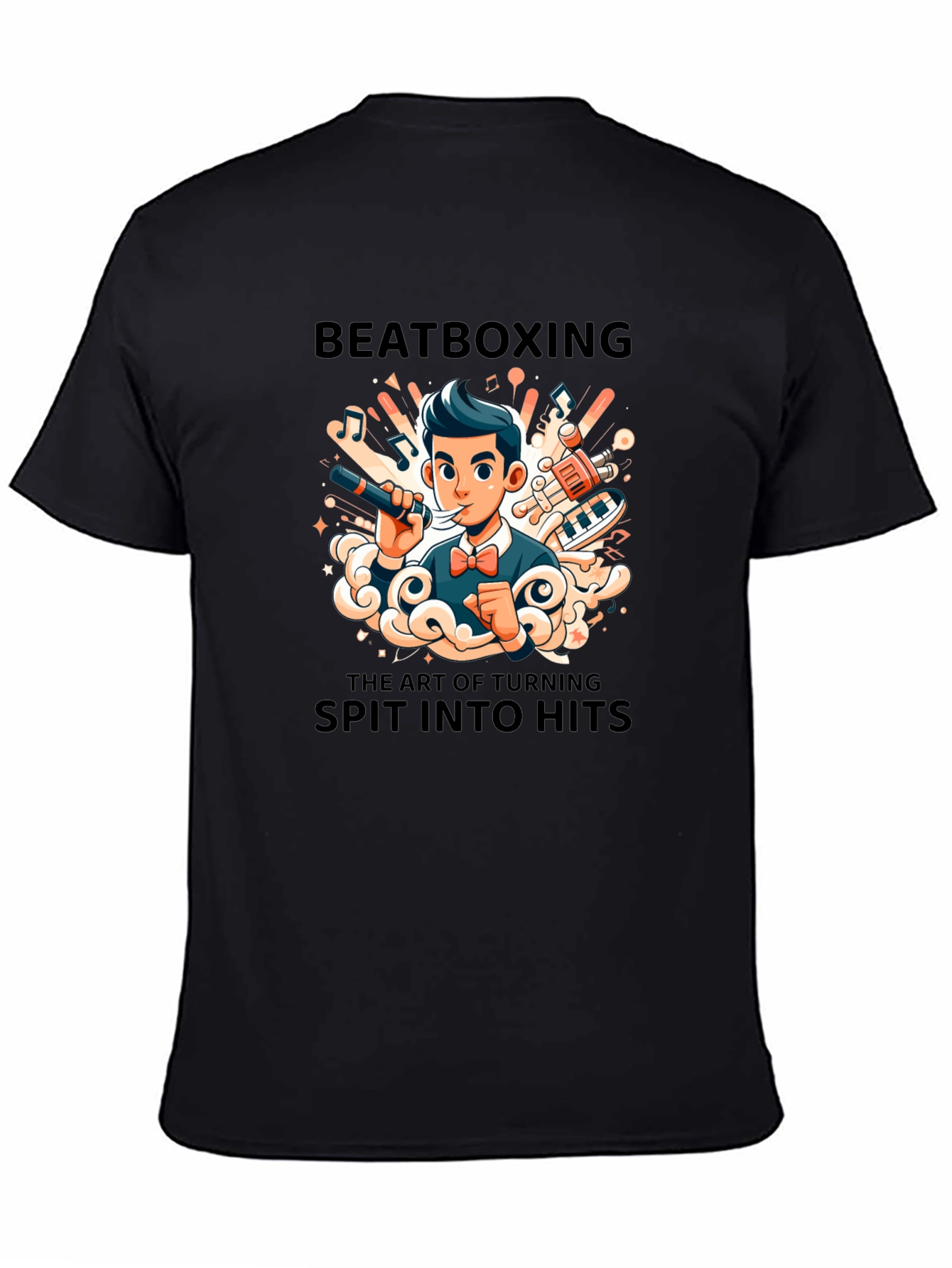Beatboxing Art T-Shirt: Spit Into Hits