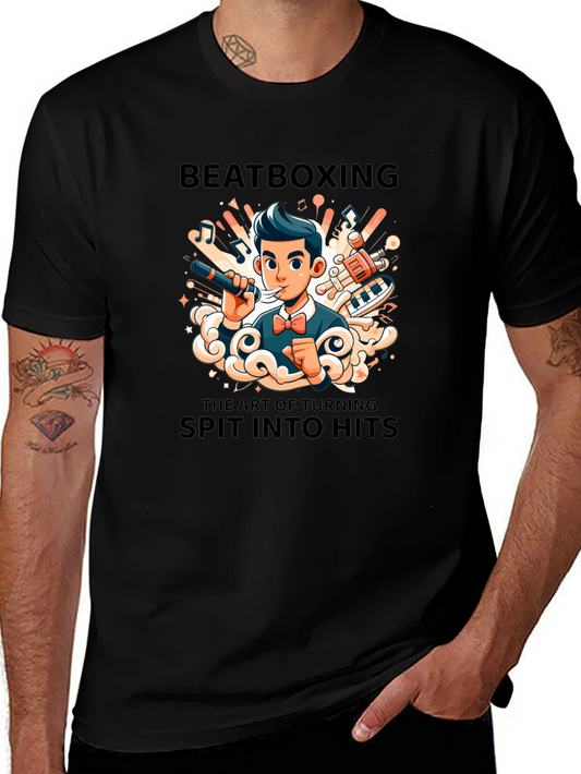 Beatboxing Art T-Shirt: Spit Into Hits