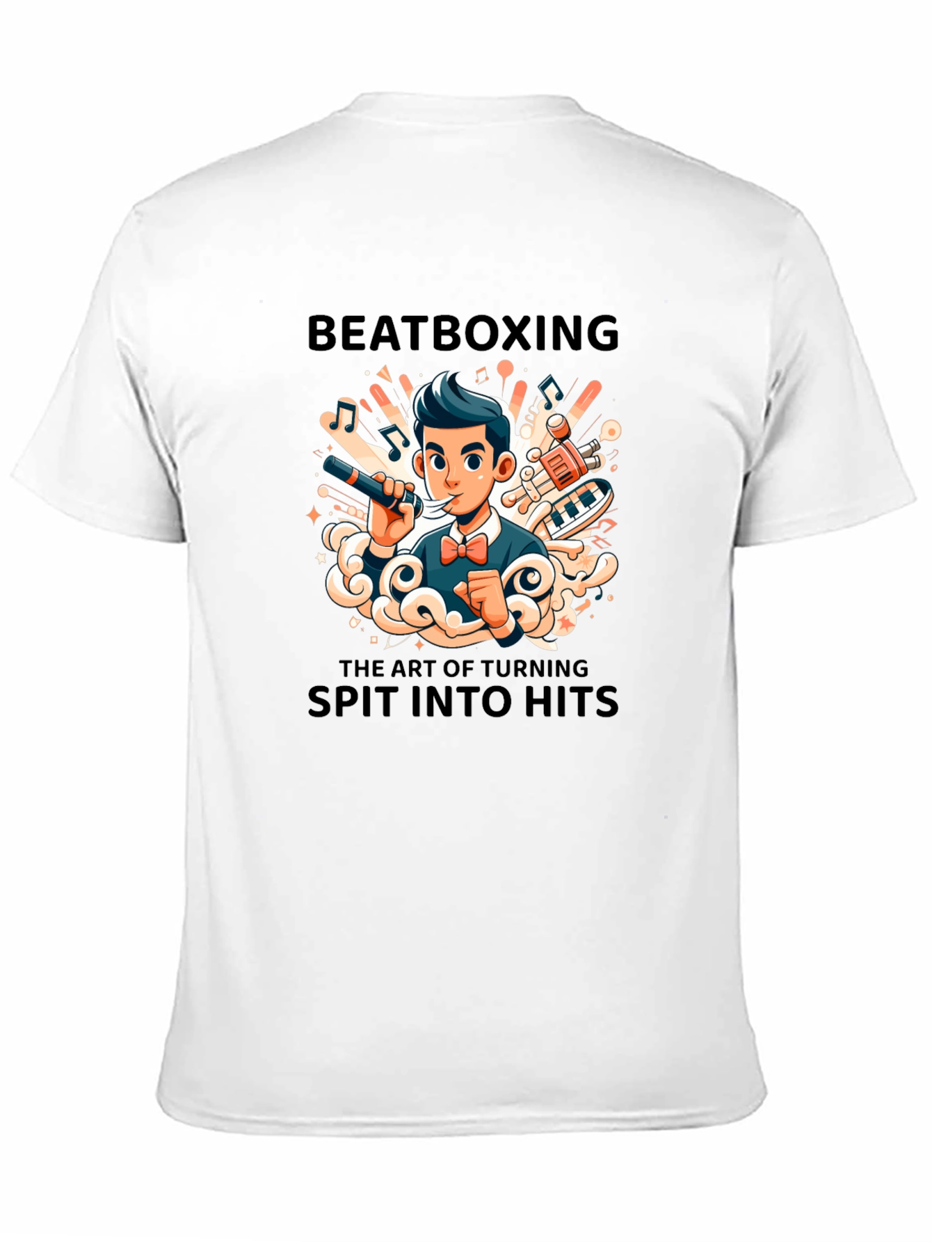 Beatboxing Art T-Shirt: Spit Into Hits