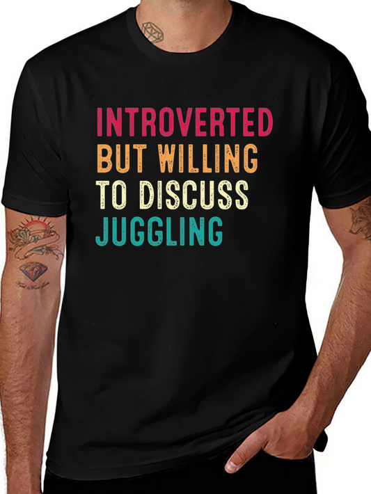 Introverted Juggling Enthusiast T-Shirt