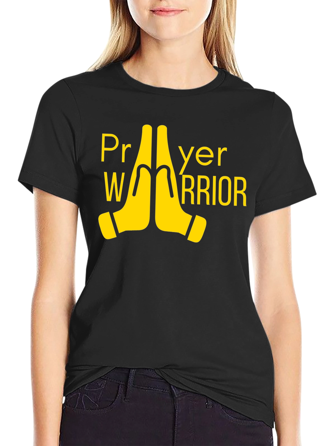 Prayer Warrior Black T-Shirt