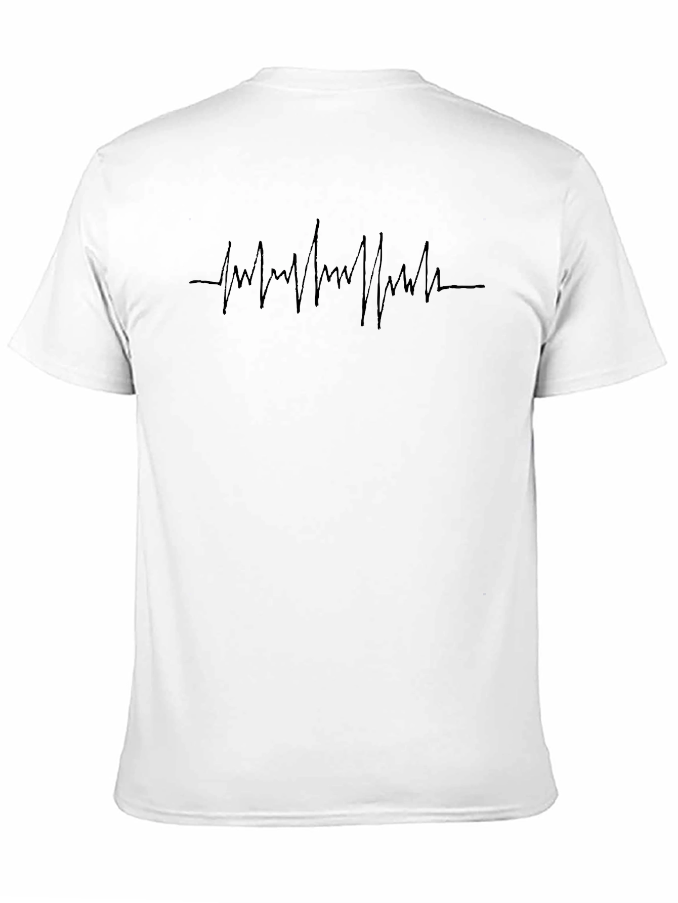 Heartbeat Rhythm Graphic Tee - Unisex Crew Neck