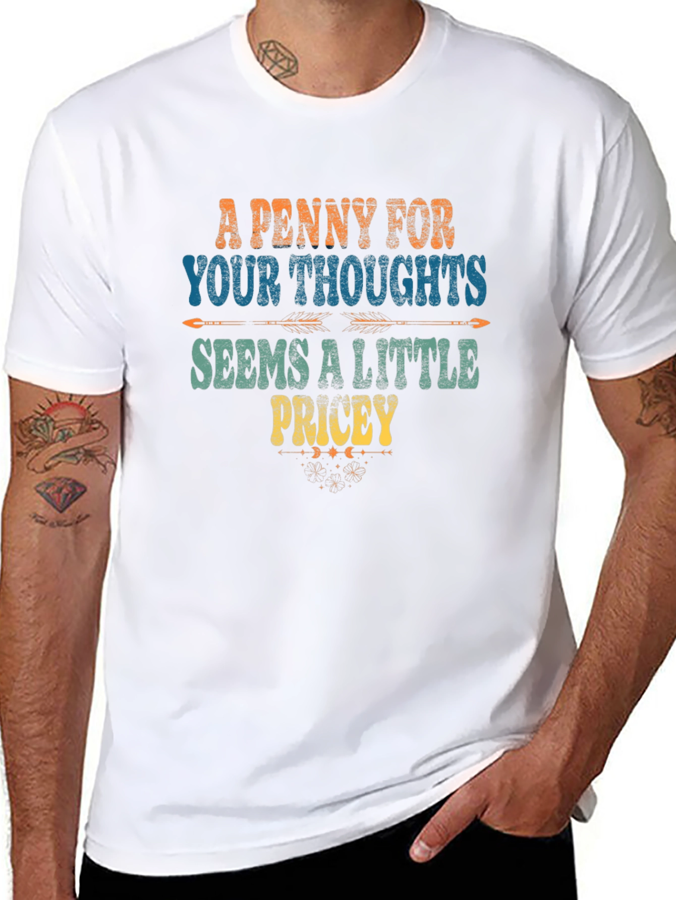 A Penny For Your Thoughts Funny T-Shirt