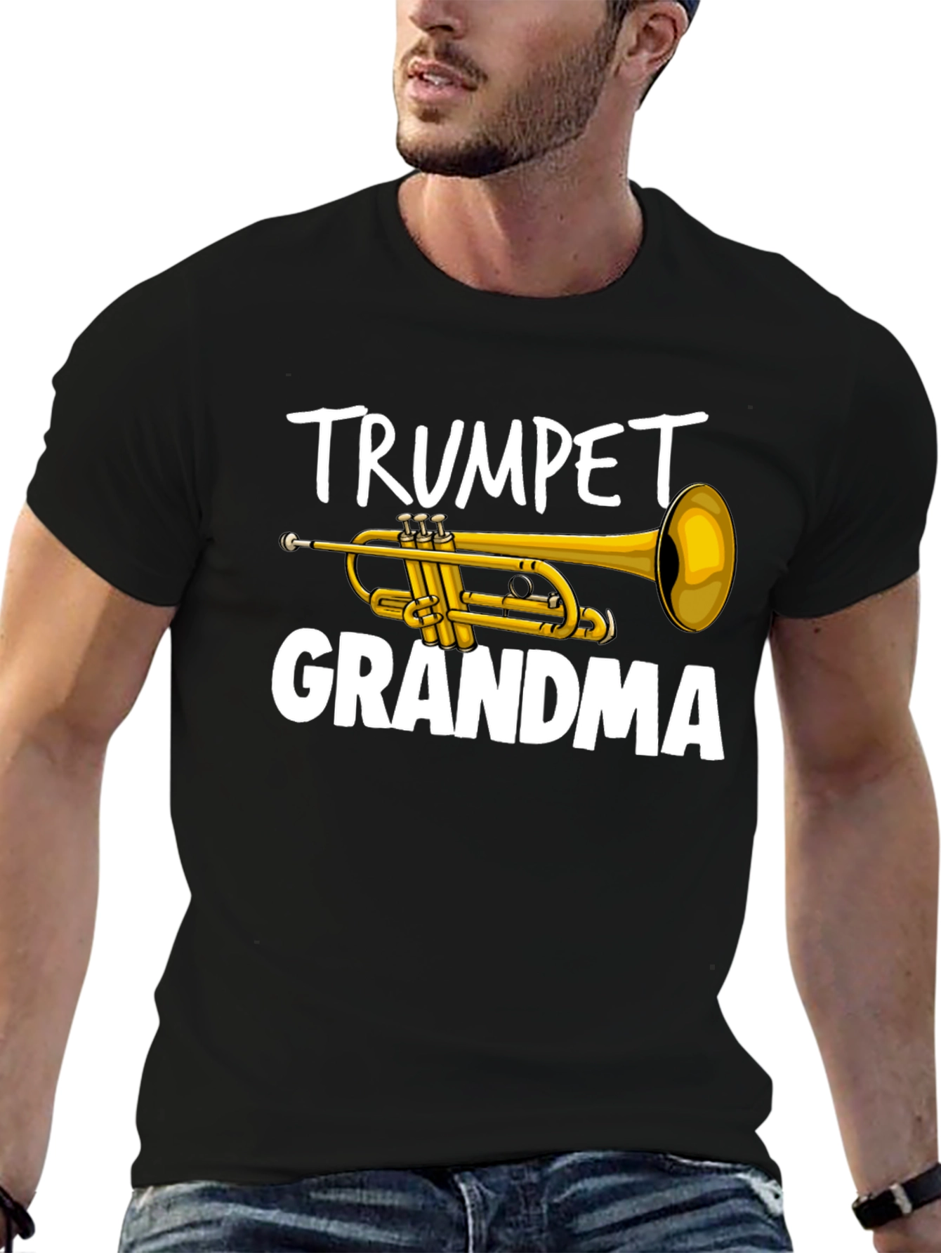 Trumpet Grandma T-Shirt - Musician Gift