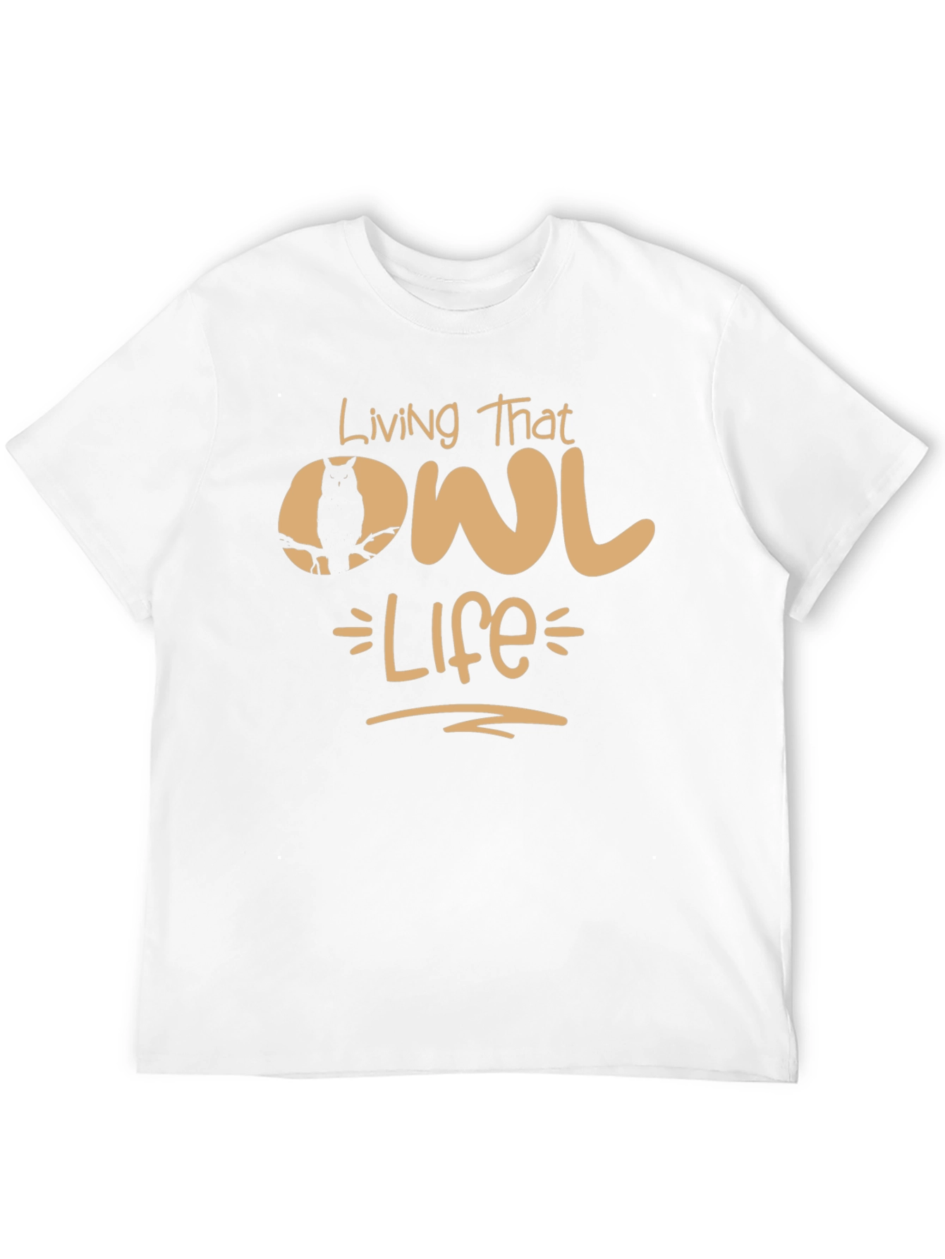 Living That Owl Life Graphic T-Shirt