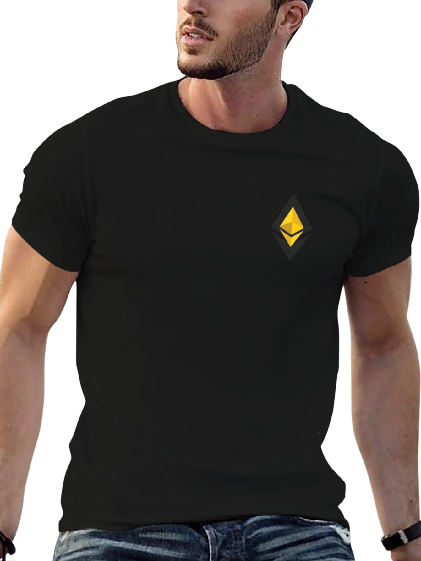 Ethereum Logo Black T-Shirt