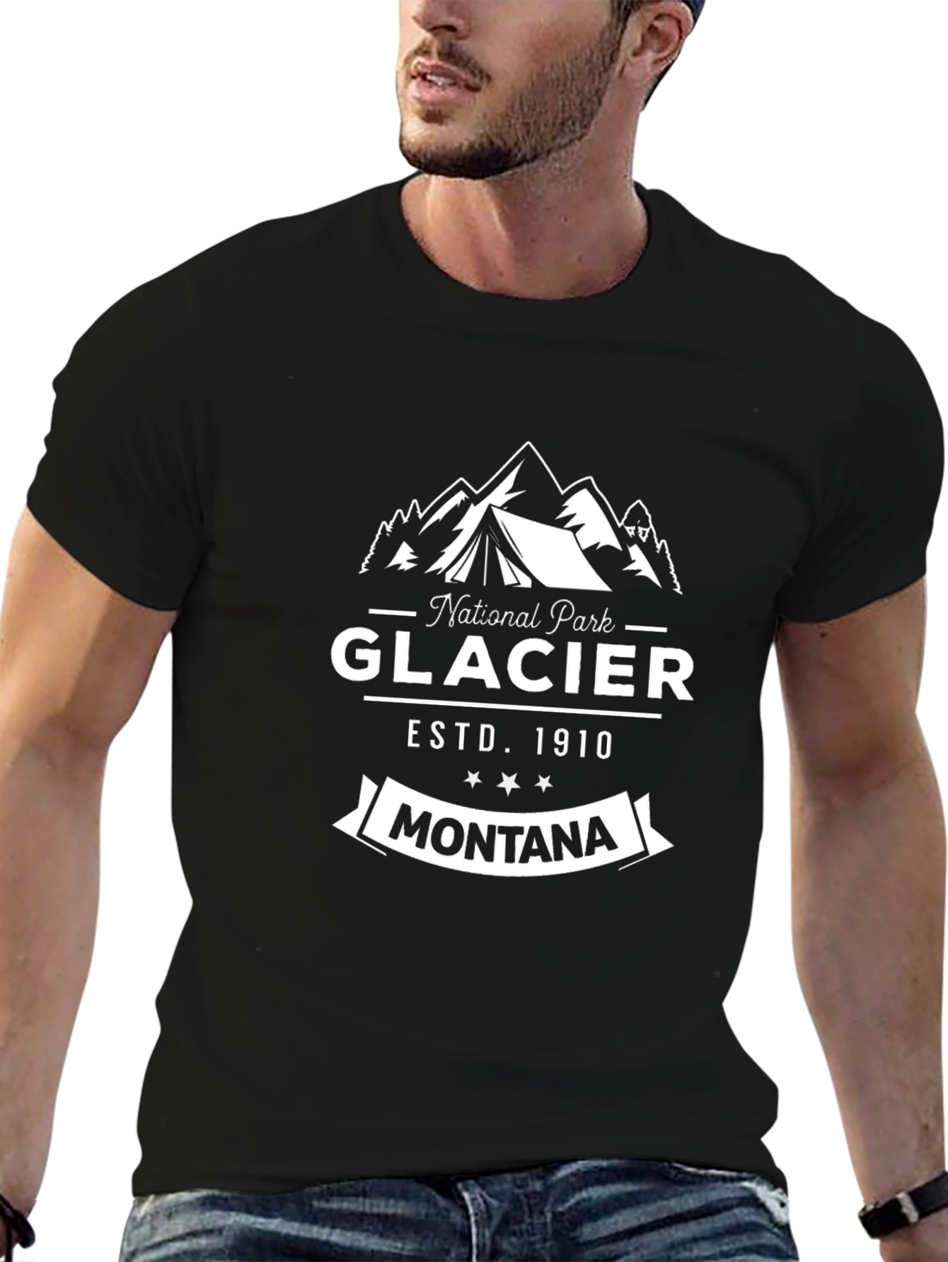 Glacier National Park Montana Tee