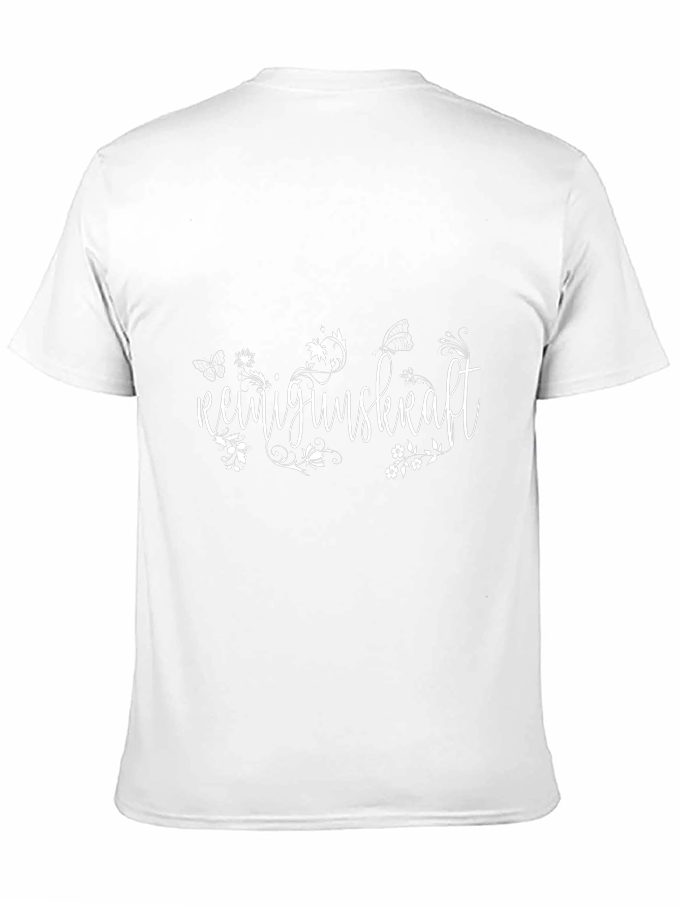 Mens Black T-Shirt - Reinigunskraft Graphic Tee