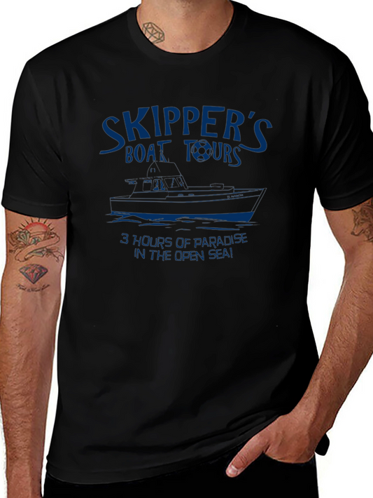 Skippers Boat Tours Graphic T-Shirt