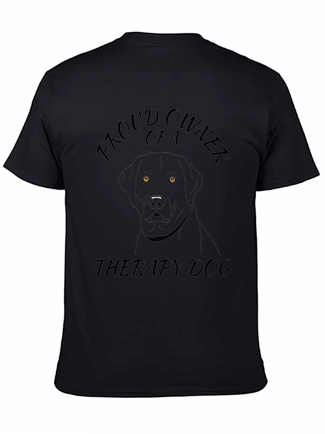 Proud Therapy Dog Owner Graphic T-Shirt