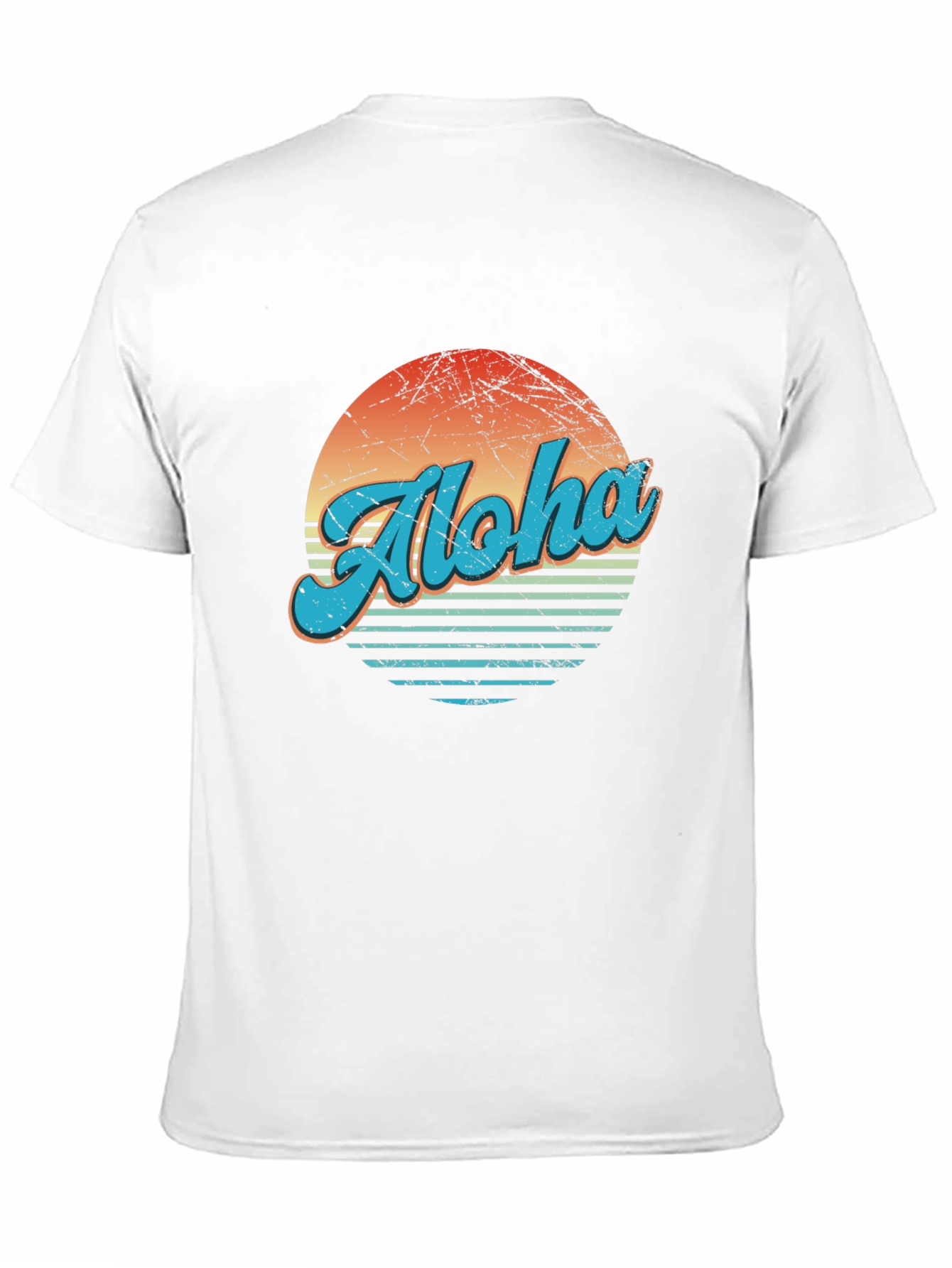 Retro Aloha Sunset T-Shirt