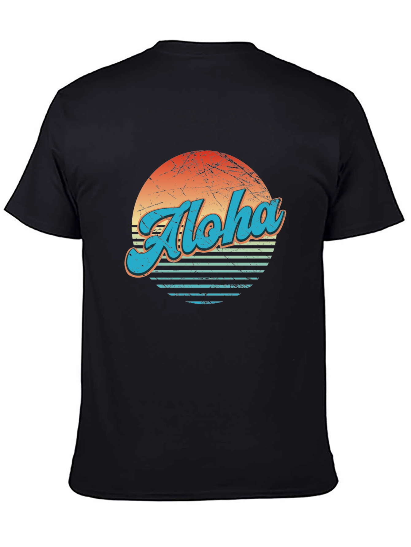 Retro Aloha Sunset T-Shirt