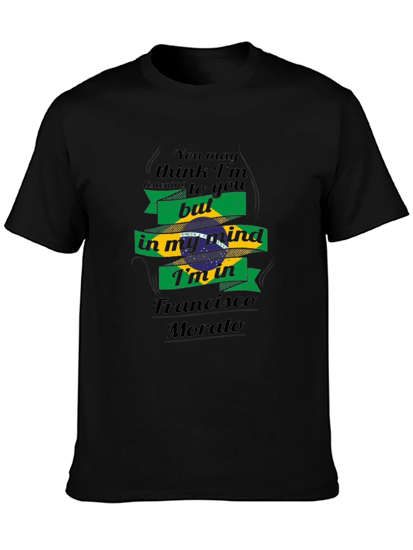 Francisco Morato Mind T-Shirt - Brazil Flag