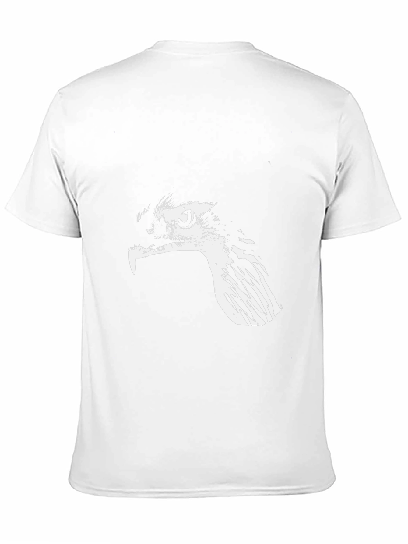 Mens Black Eagle Graphic T-Shirt