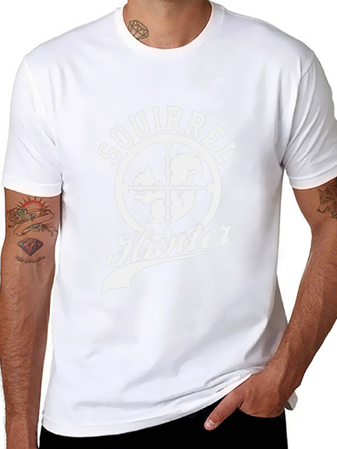 Squirrel Hunter T-Shirt - Target Graphic Tee