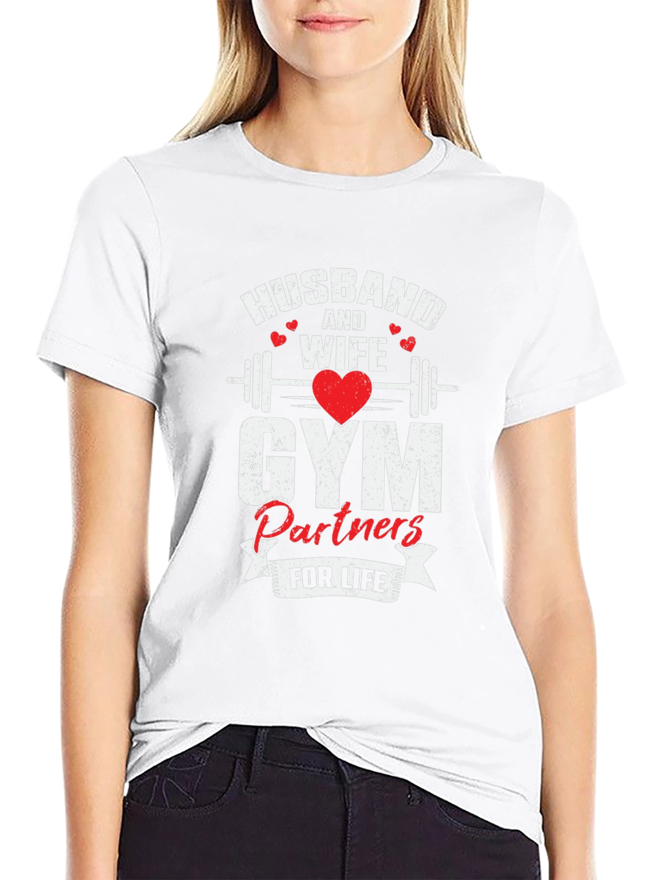 Husband and Wife Gym Partners T-Shirt