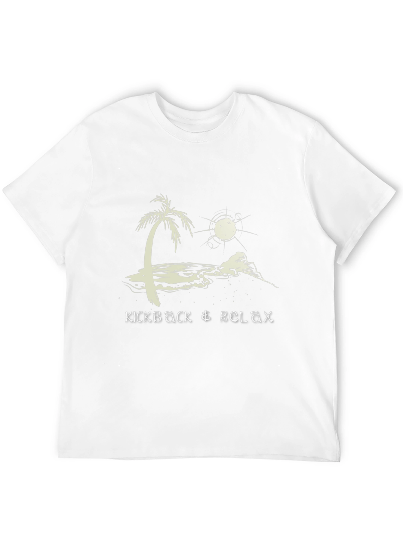 Kickback & Relax T-Shirt - Black Relaxed Fit