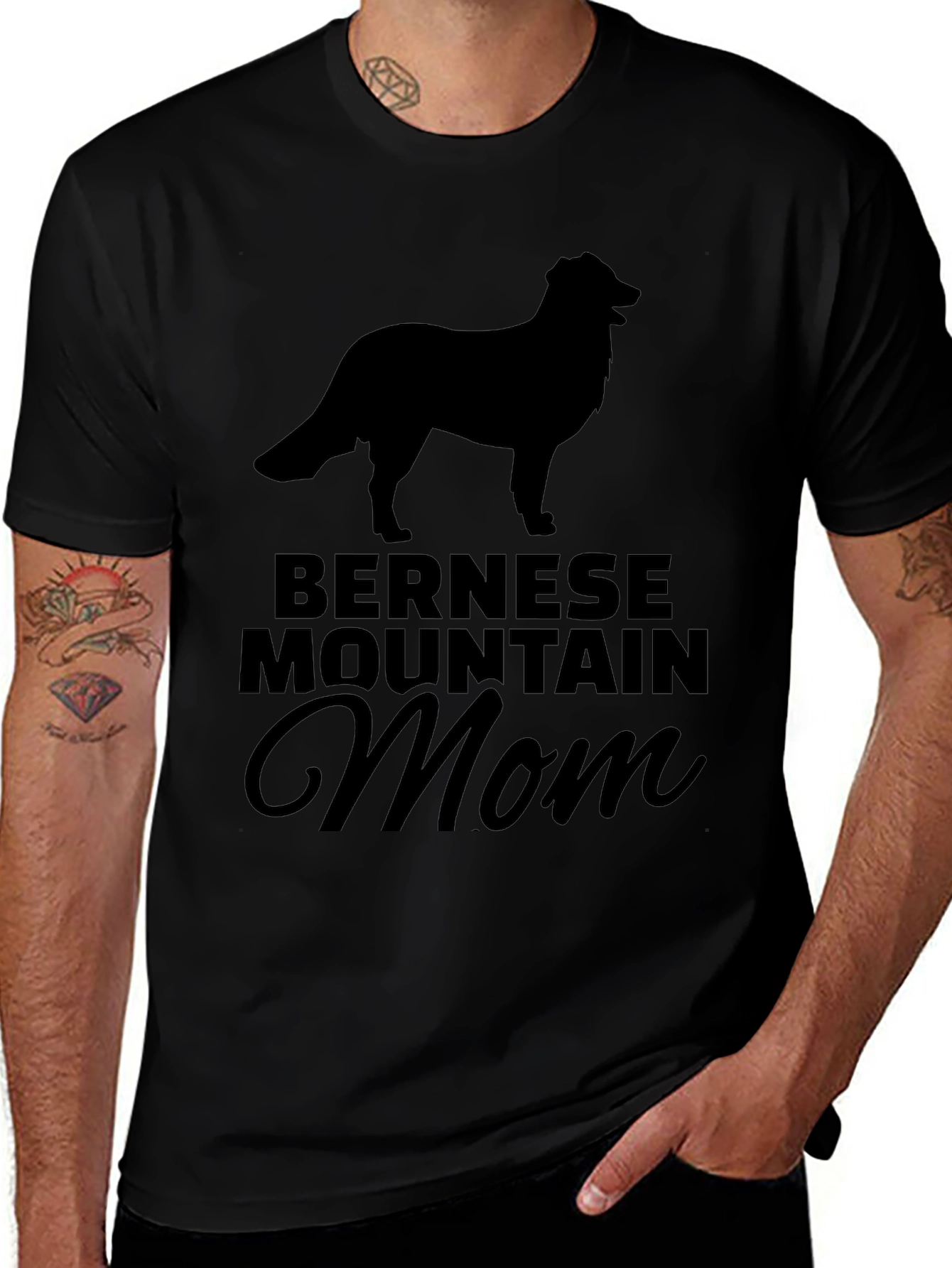 Bernese Mountain Dog Mom T-Shirt