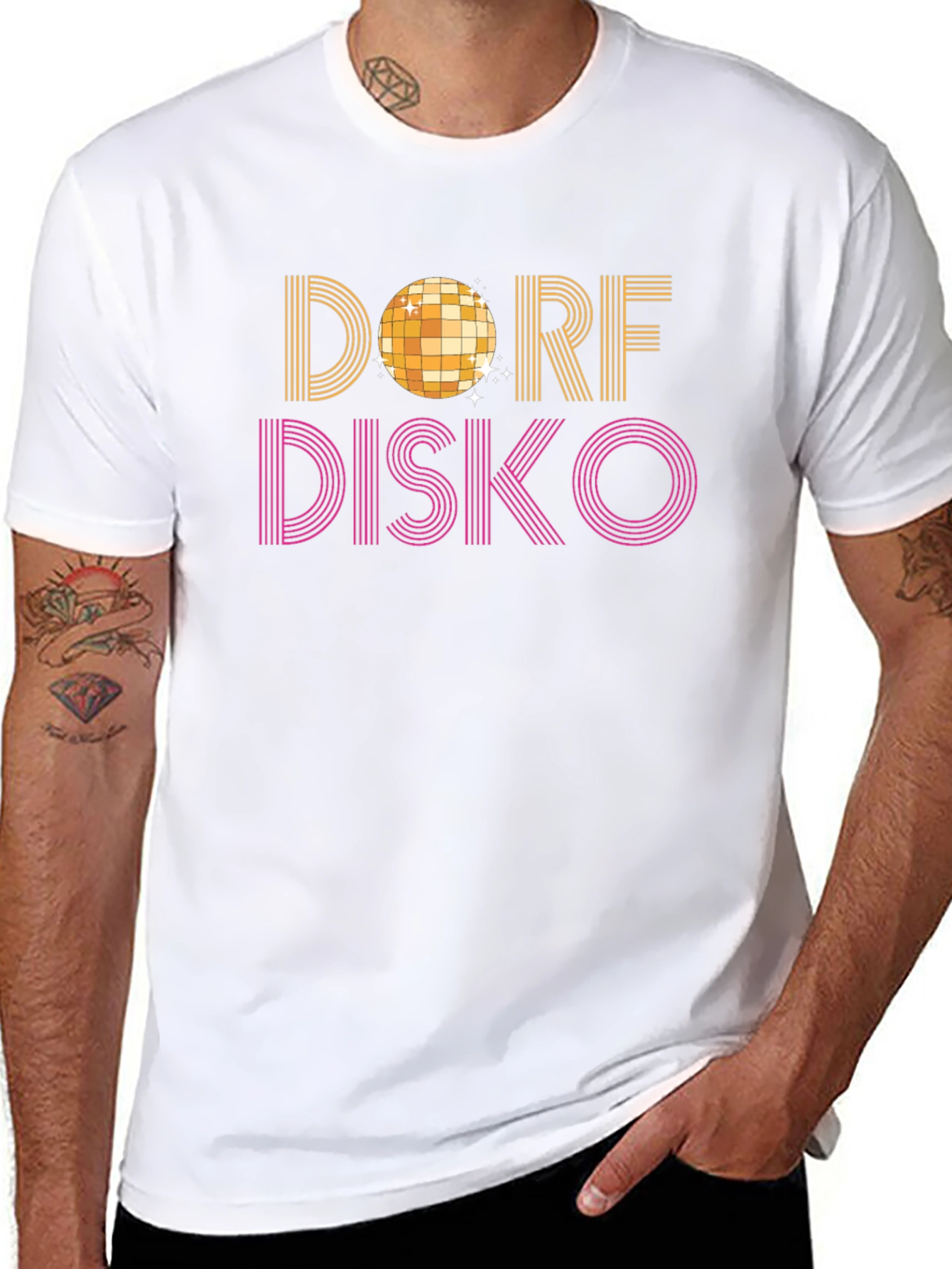 Dorf Disko Graphic T-Shirt