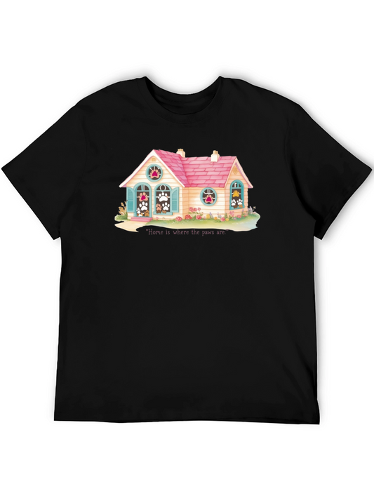 Home is Where the Paws Are T-Shirt