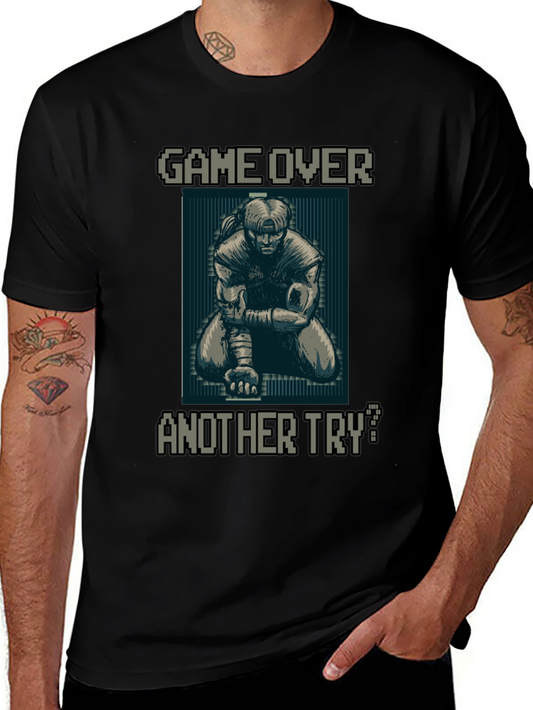 Game Over Pixel Art Graphic Tee - Another Try?