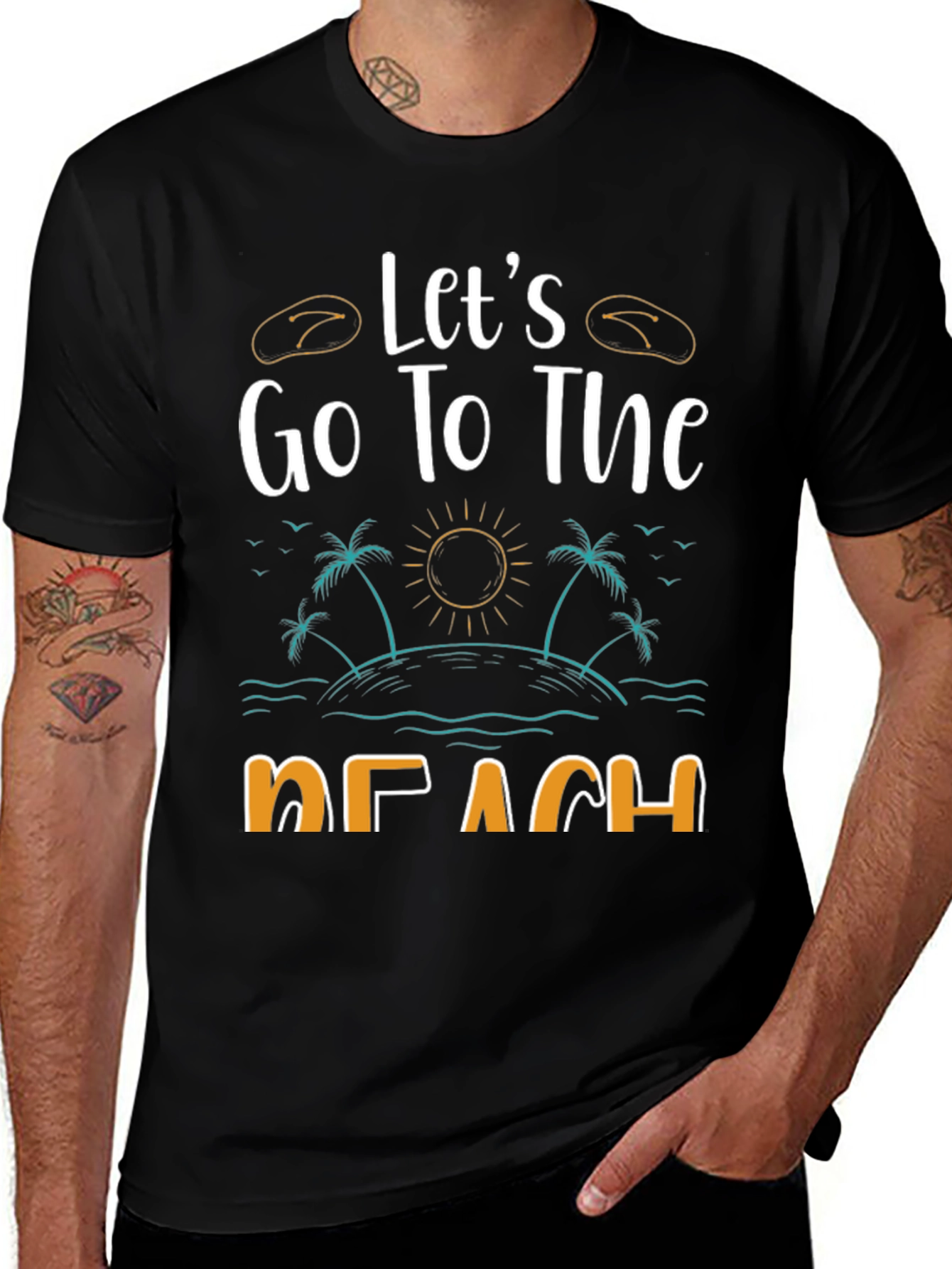 Lets Go To The Beach T-Shirt