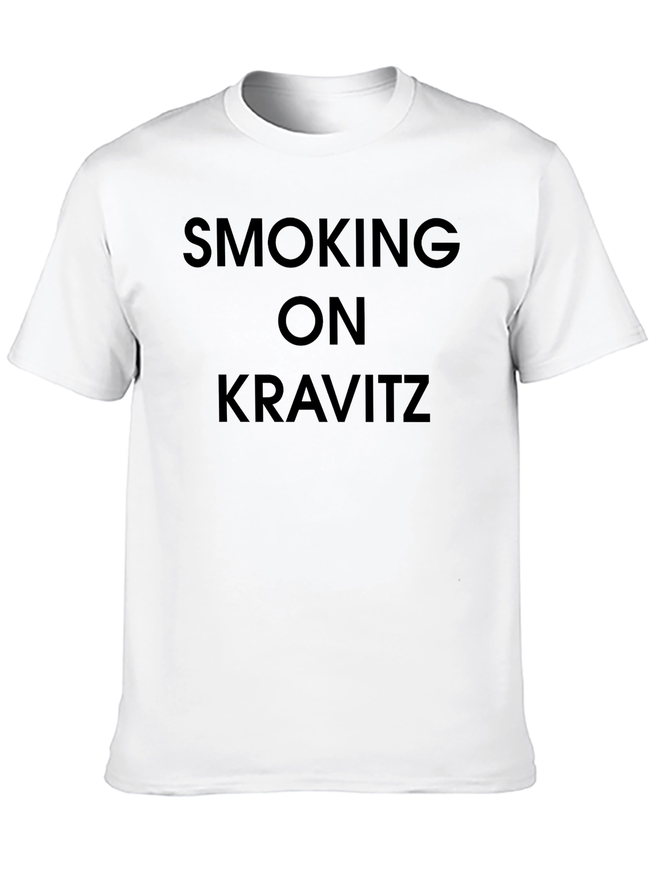 Smoking on Kravitz Black T-Shirt