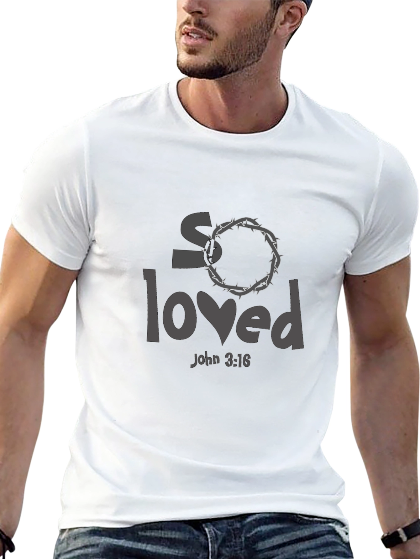So Loved John 3:16 Graphic Tee