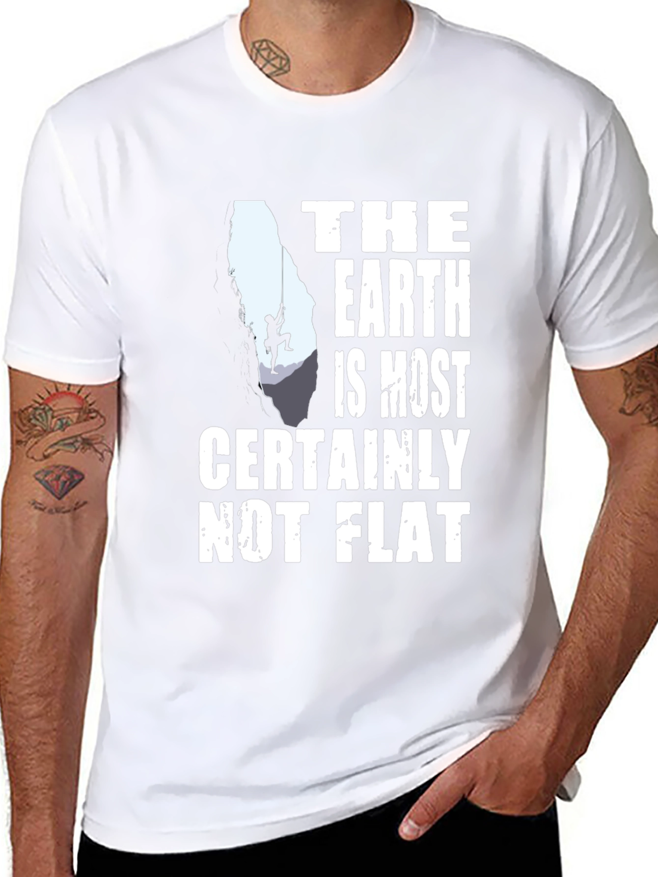 The Earth is Most Certainly Not Flat T-Shirt