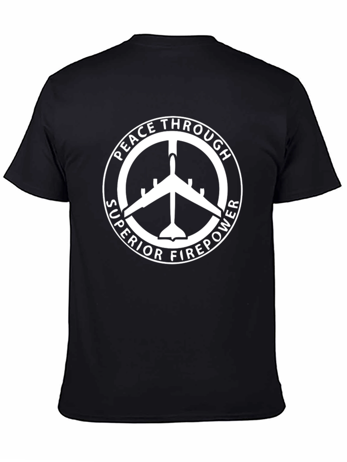 Peace Through Superior Firepower Graphic T-Shirt