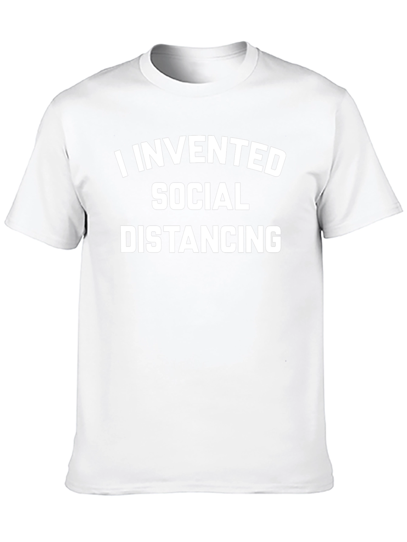 Social Distancing Graphic Tee - Black