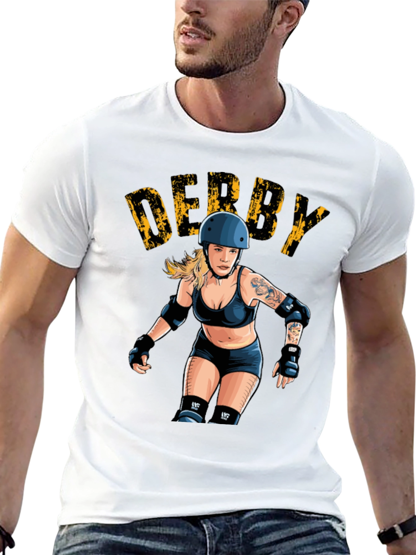 Derby Girl Graphic T-Shirt - Roller Derby Apparel