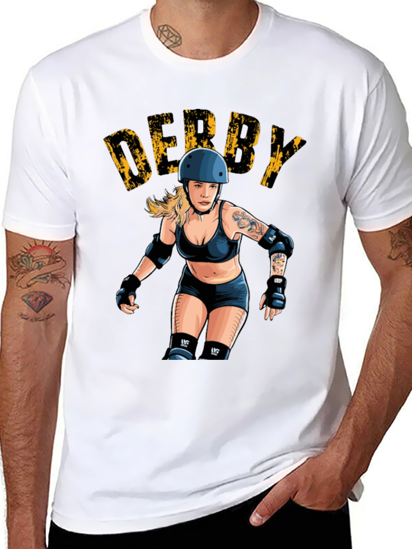 Derby Girl Graphic T-Shirt - Roller Derby Apparel