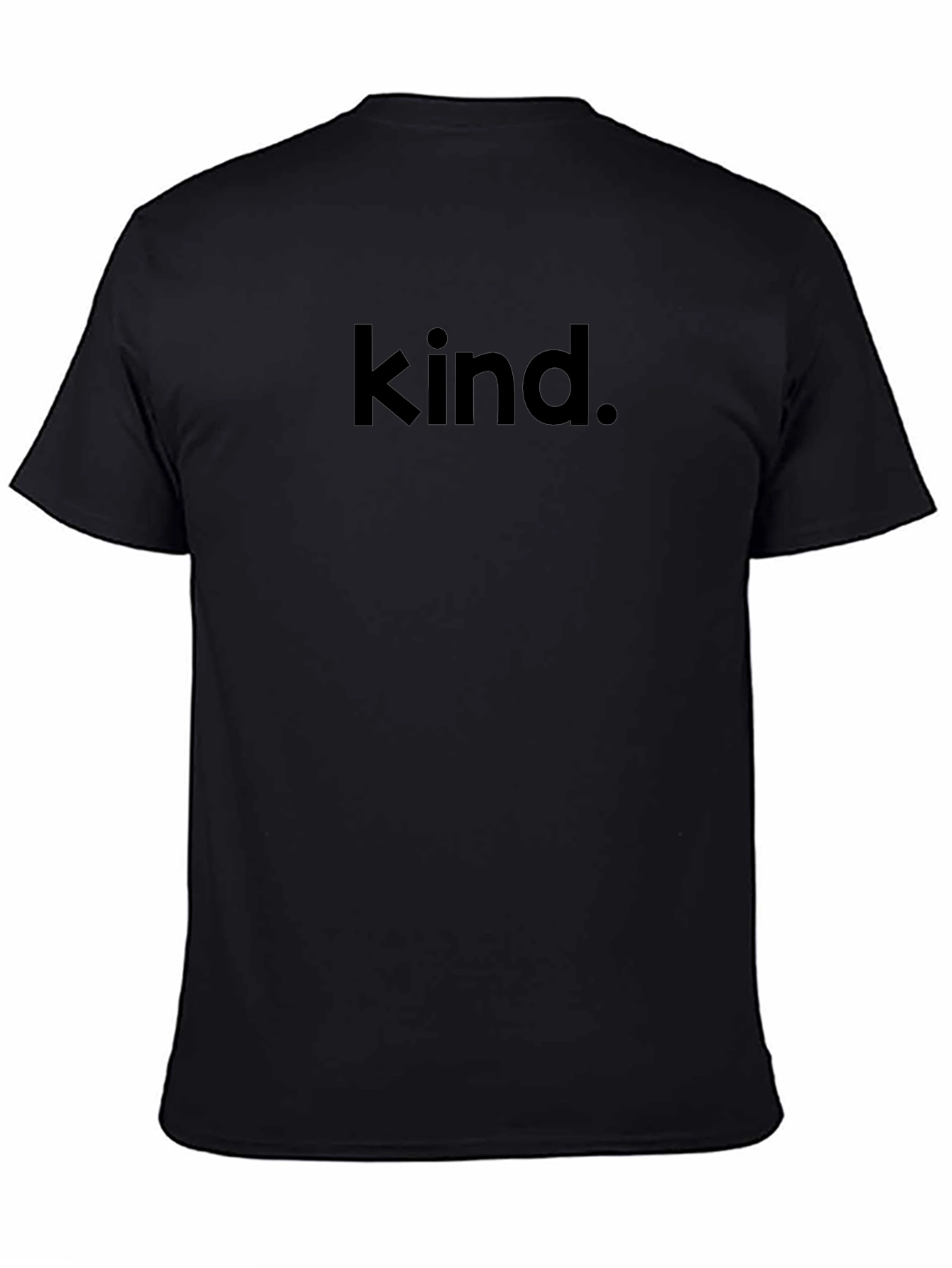 Kind T-Shirt - Black Minimalist Design
