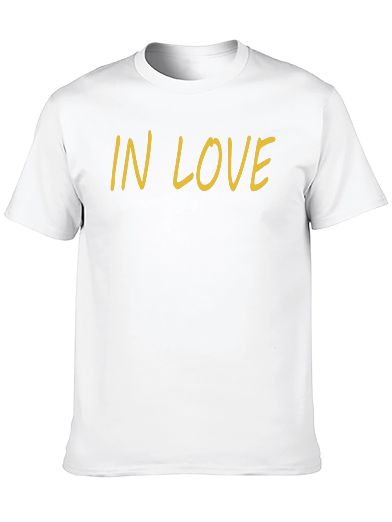 In Love Black Tee Shirt
