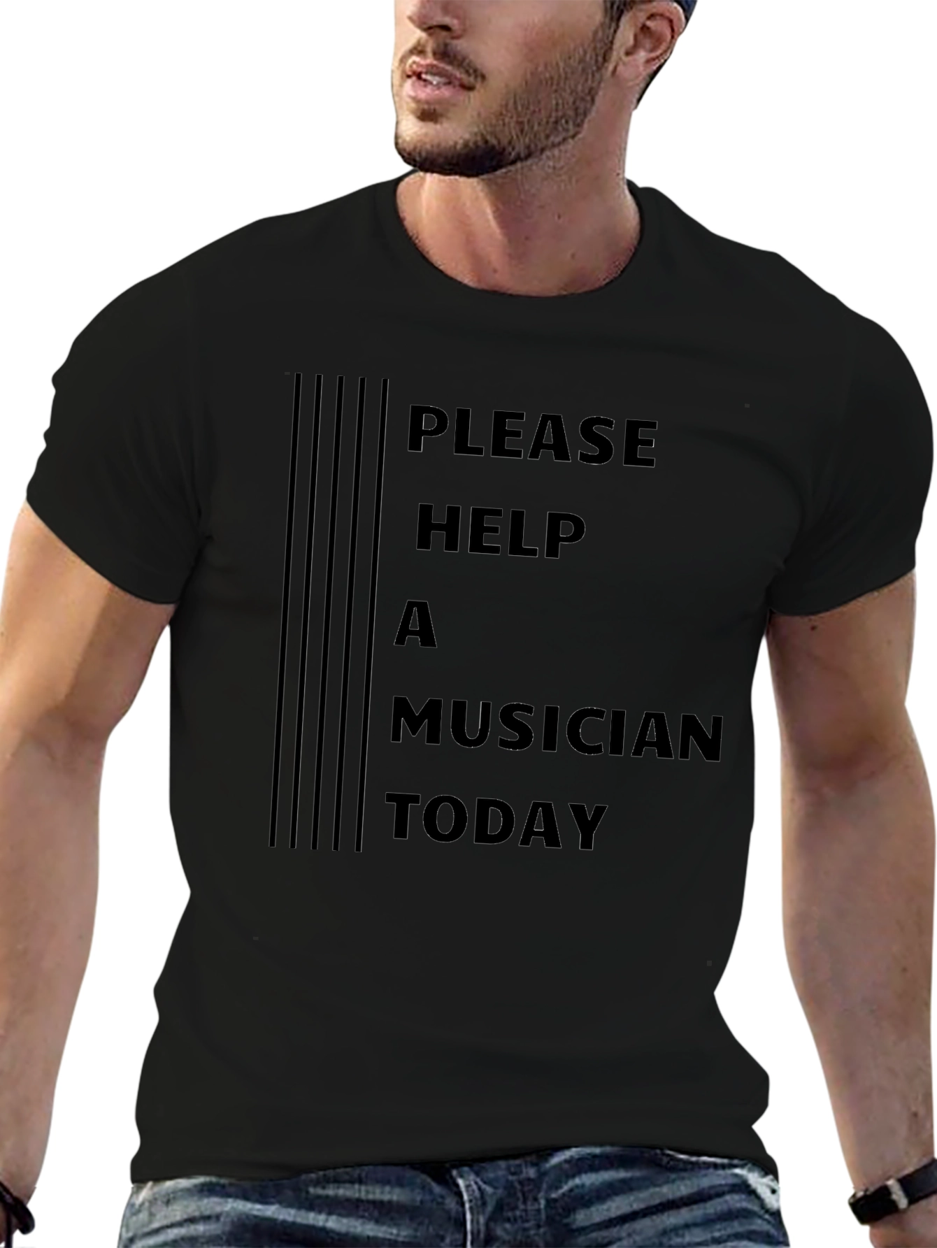 Please Help a Musician Today T-Shirt