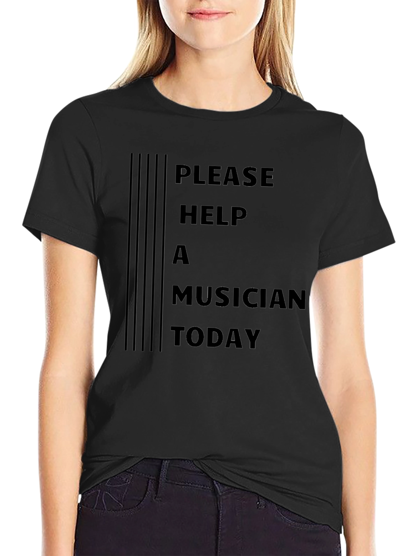 Please Help a Musician Today T-Shirt