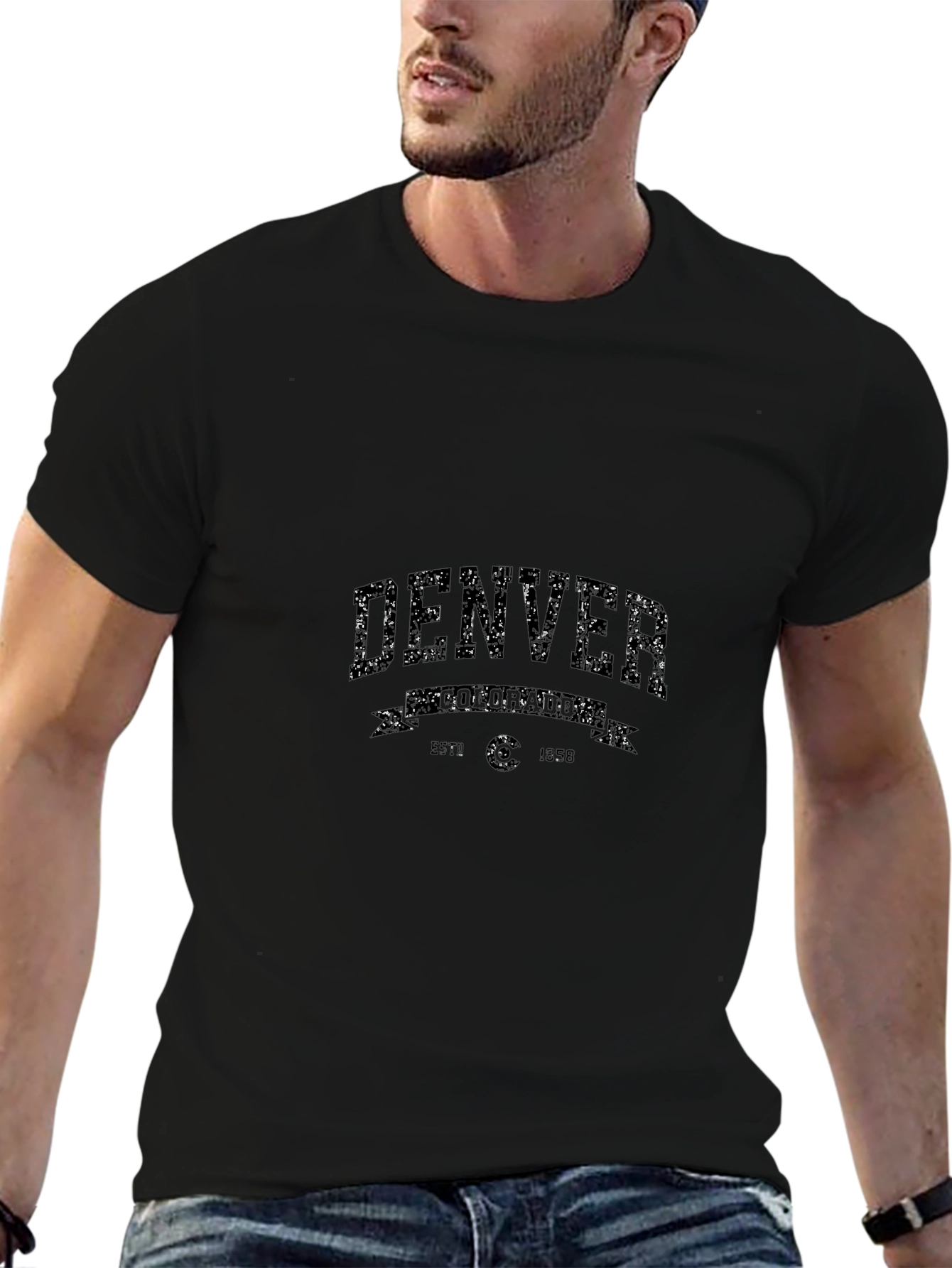 Denver Established 1958 Black T-Shirt