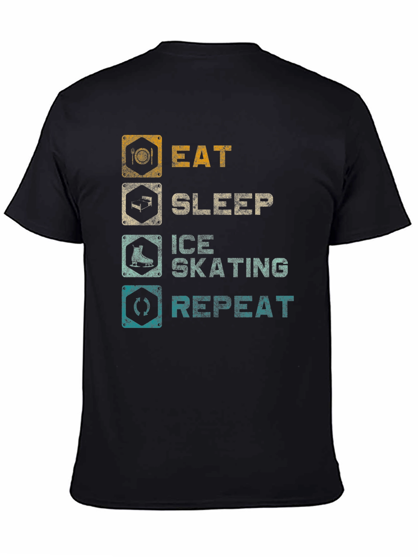 Eat Sleep Ice Skating Repeat T-Shirt