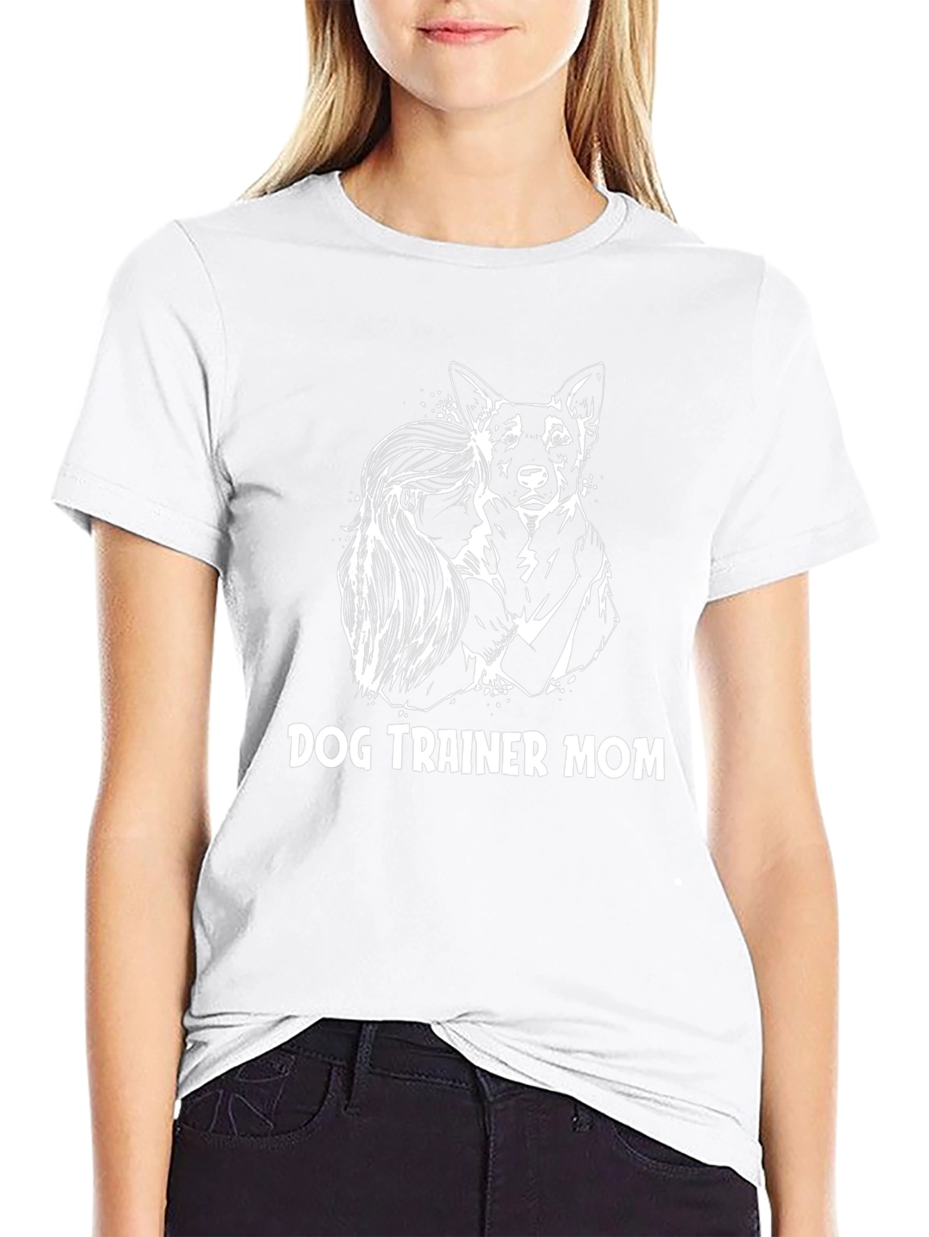 Dog Trainer Mom T-Shirt Pet Lover Tee
