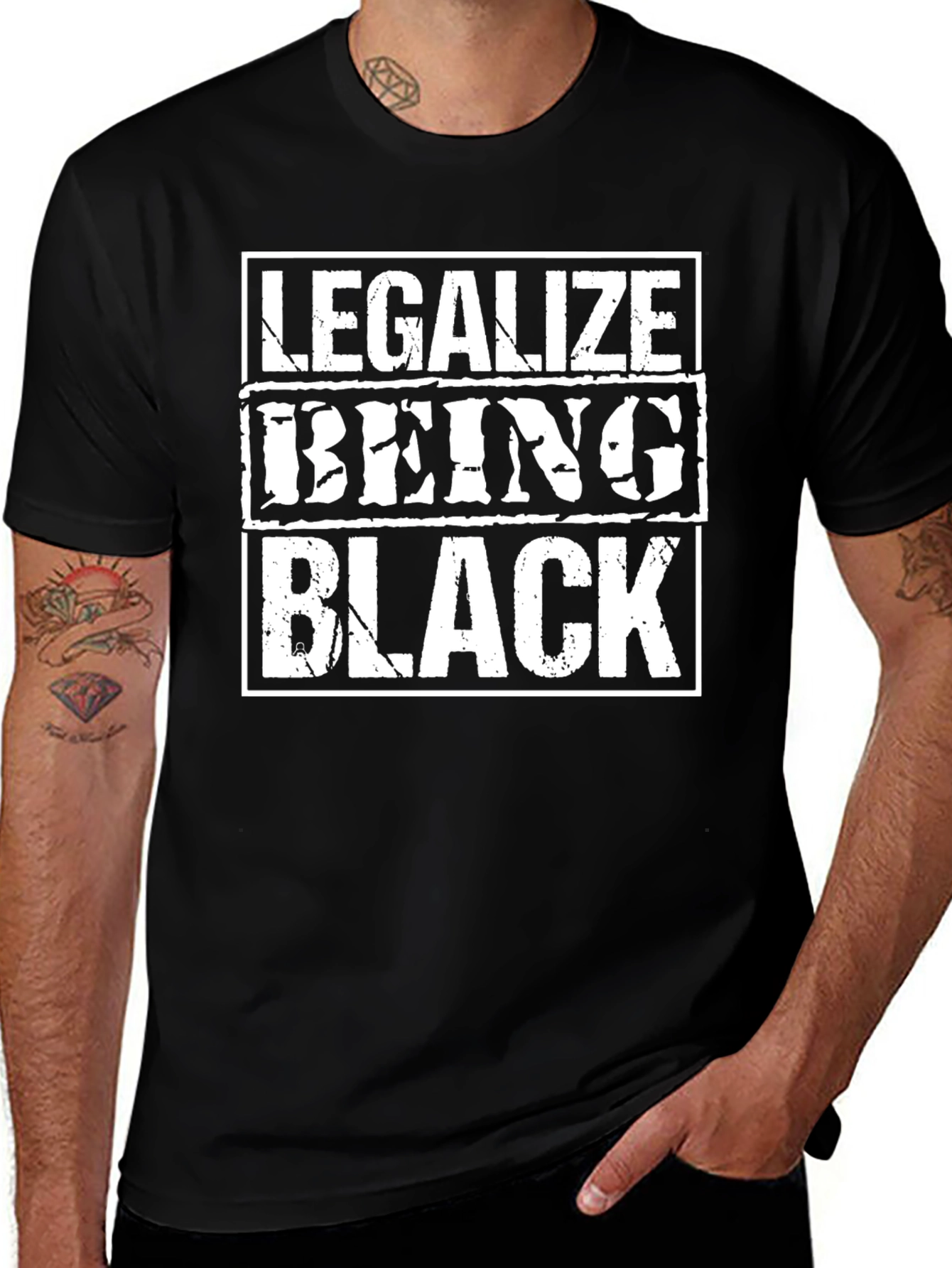 Legalize Being Black Graphic Tee
