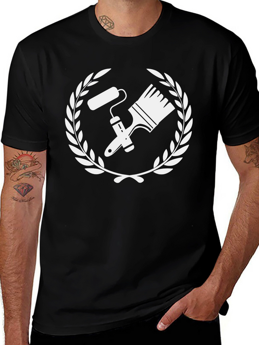 Painters Emblem Black T-Shirt