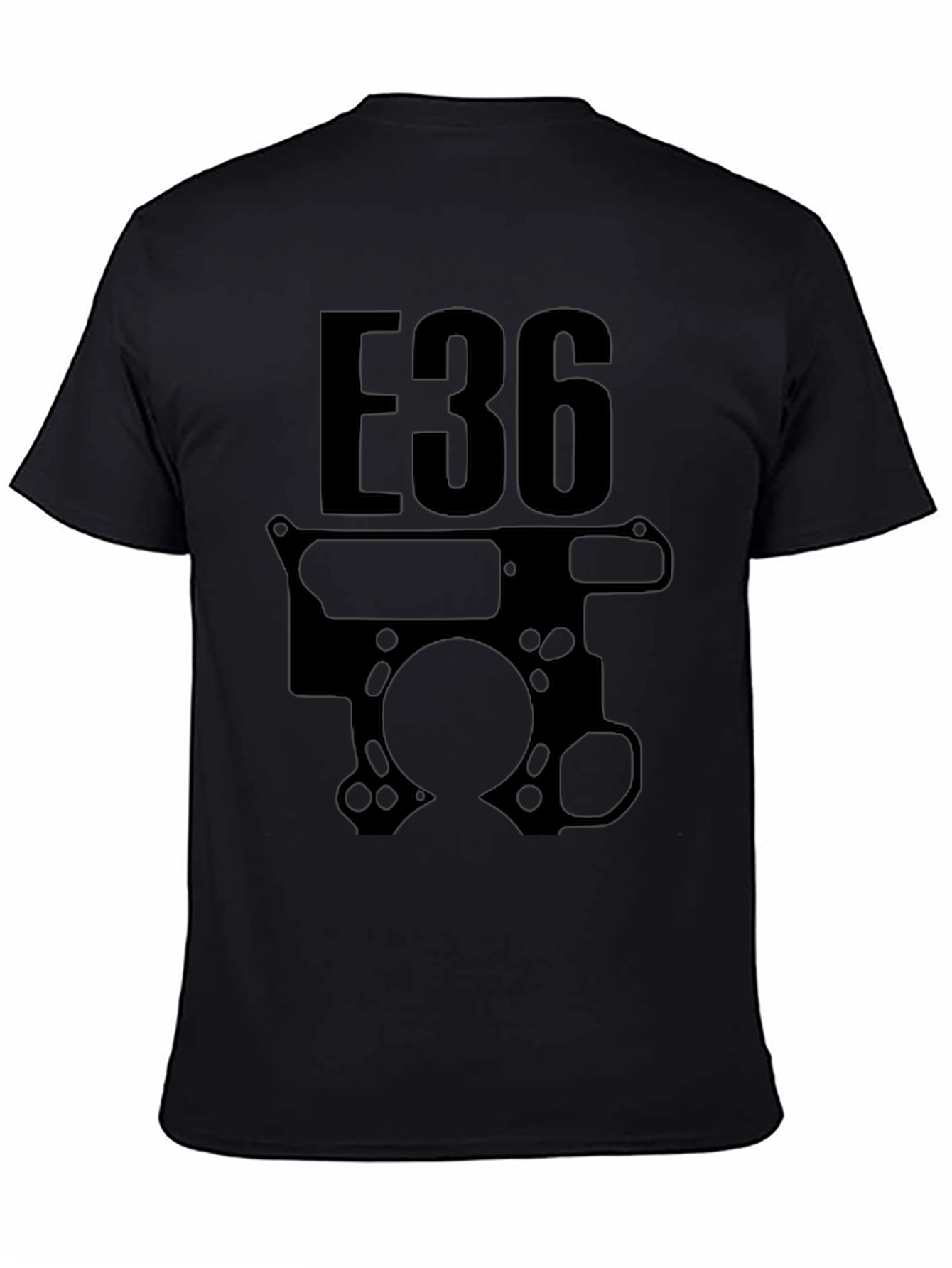 BMW E36 Engine T-Shirt - Automotive Enthusiast Apparel