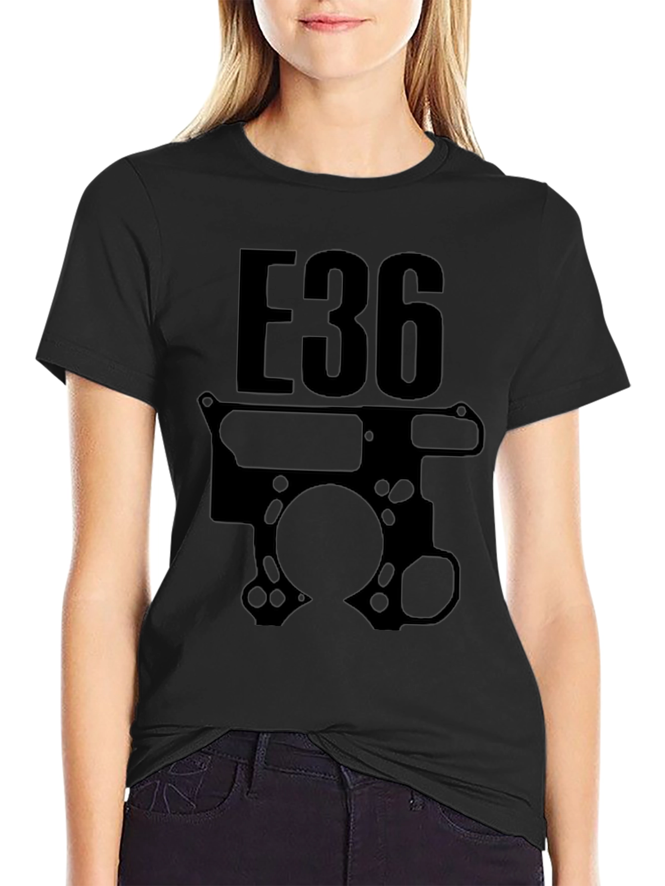 BMW E36 Engine T-Shirt - Automotive Enthusiast Apparel