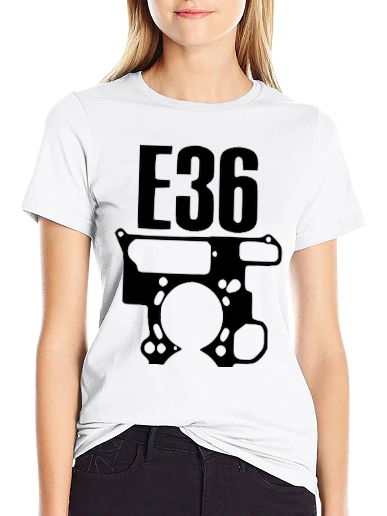 BMW E36 Engine T-Shirt - Automotive Enthusiast Apparel