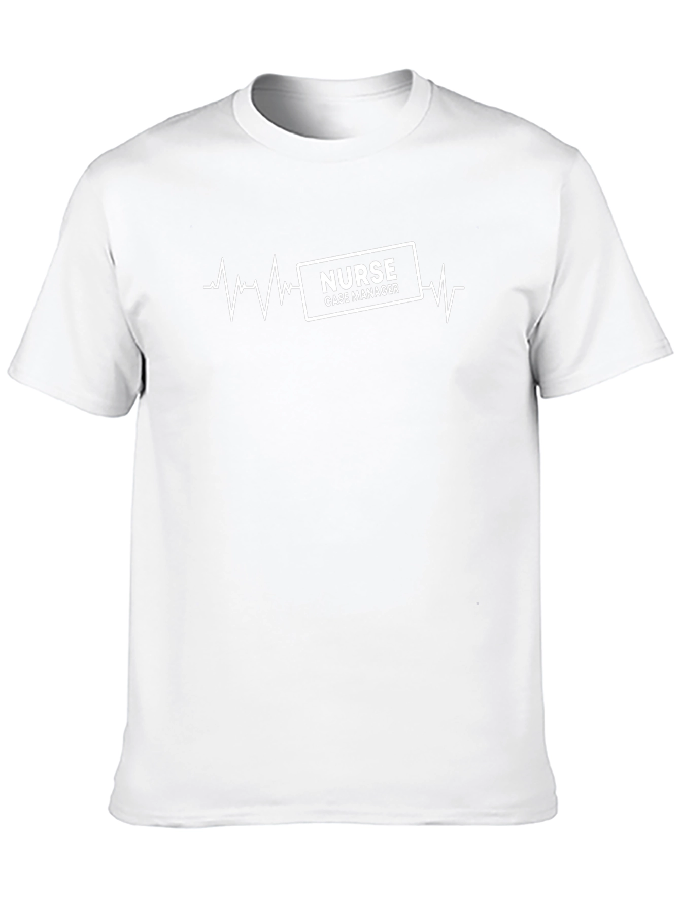 Nurse Case Manager T-Shirt - Heartbeat Design