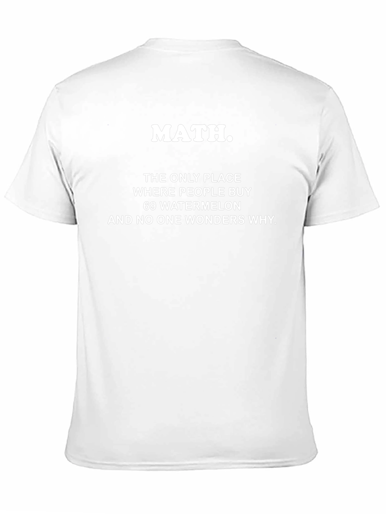Math Watermelon Graphic Tee - Unisex
