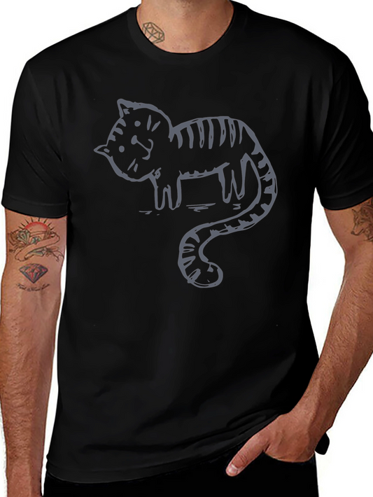 Cat T-Shirt - Fun Graphic Tee