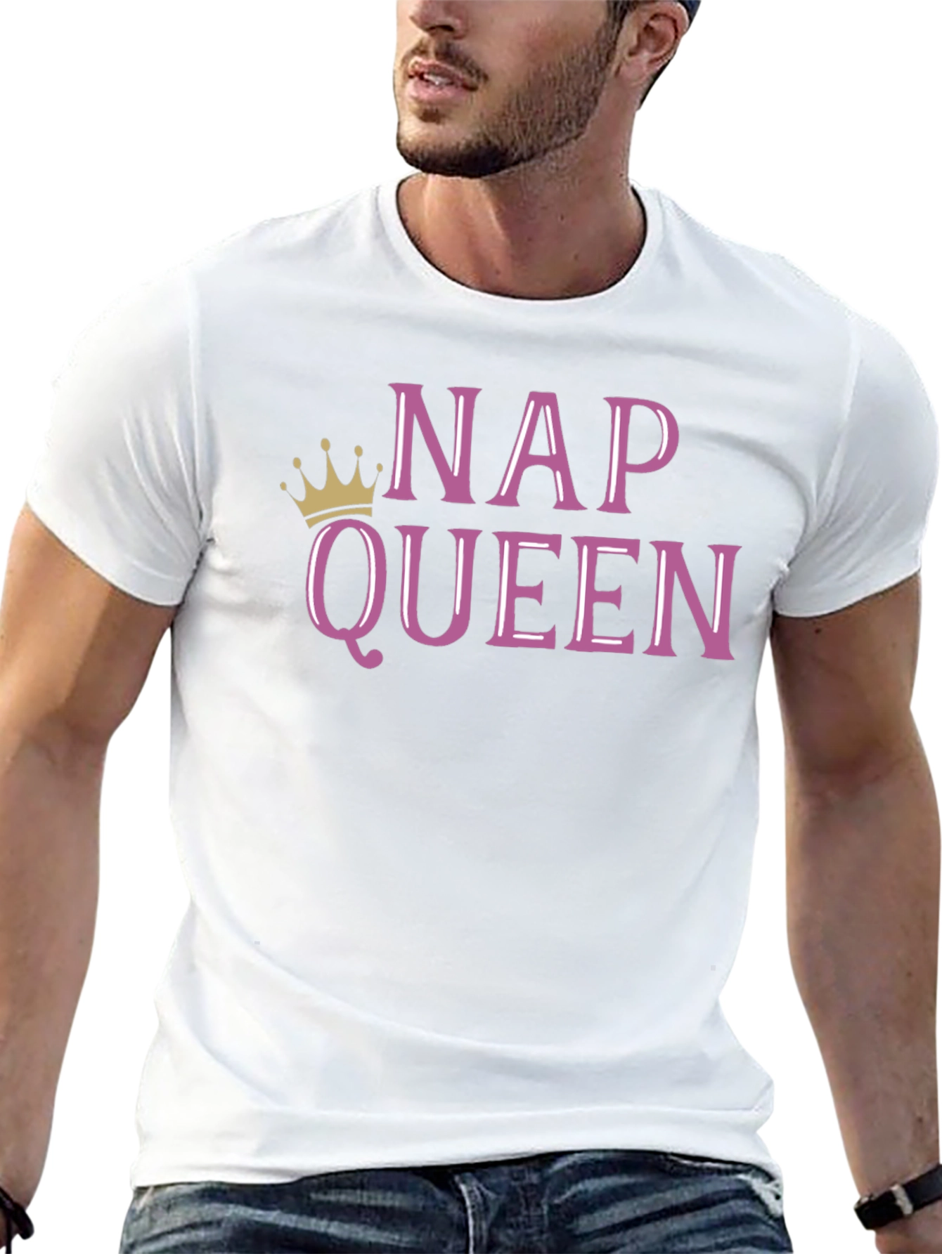 Nap Queen Graphic Tee - Comfortable Relaxed Fit
